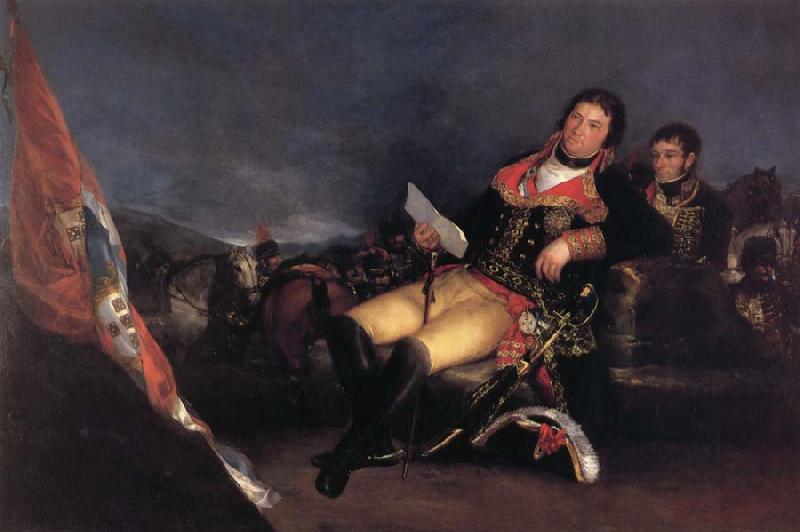 Francisco Goya Godoy as Commander in the War of the Oranges